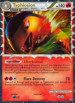 Typhlosion — HGSS Black Star Promos