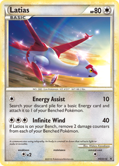 Latias — HGSS Black Star Promos