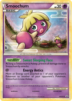 Smoochum — HGSS Black Star Promos