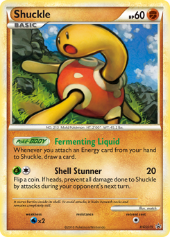 Shuckle — HGSS Black Star Promos