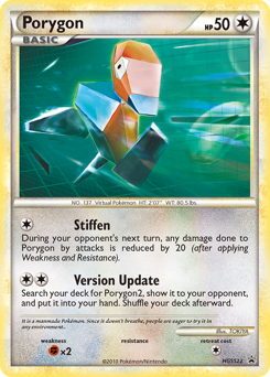 Porygon — HGSS Black Star Promos