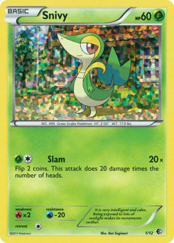 Snivy — McDonald's Collection 2011