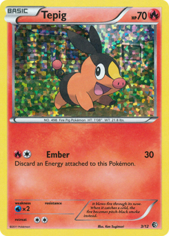 Tepig — McDonald's Collection 2011