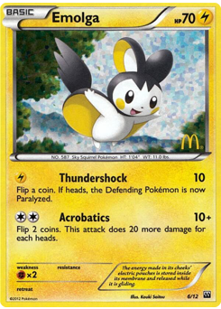Emolga — McDonald's Collection 2012