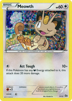 Meowth — McDonald's Collection 2016