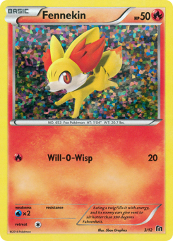 Fennekin — McDonald's Collection 2016