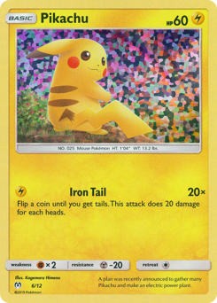 Pikachu — McDonald's Collection 2019