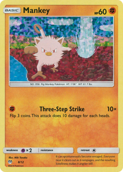 Mankey — McDonald's Collection 2019