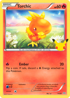 Torchic — McDonald's Collection 2021