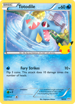 Totodile — McDonald's Collection 2021