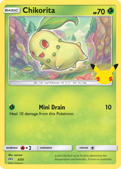 Chikorita — McDonald's Collection 2021