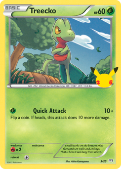 Treecko — McDonald's Collection 2021