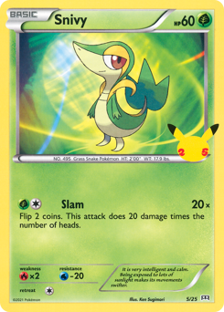 Snivy — McDonald's Collection 2021