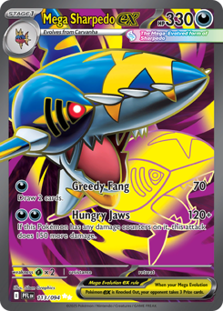 Mega Sharpedo ex — Phantasmal Flames
