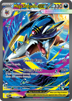 Mega Sharpedo ex — Phantasmal Flames