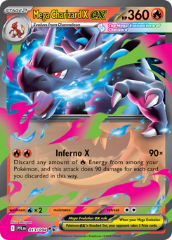 Mega Charizard X ex — Phantasmal Flames