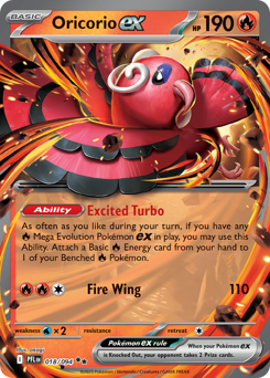 Oricorio ex — Phantasmal Flames