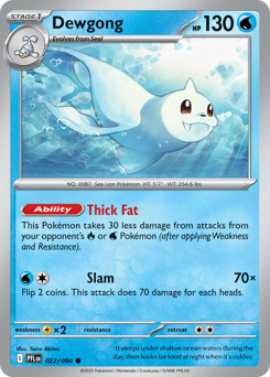 Dewgong — Phantasmal Flames