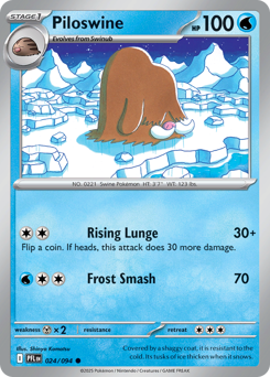 Piloswine — Phantasmal Flames