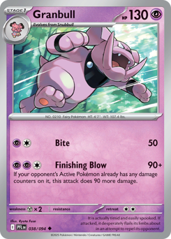 Granbull — Phantasmal Flames