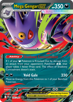 Mega Gengar ex — Phantasmal Flames