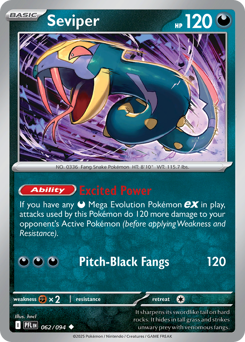 Seviper — Phantasmal Flames