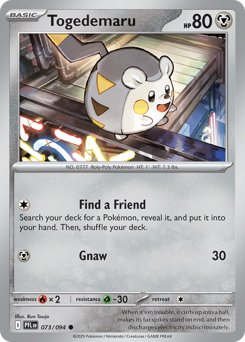 Togedemaru — Phantasmal Flames