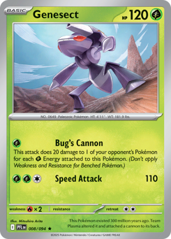 Genesect — Phantasmal Flames