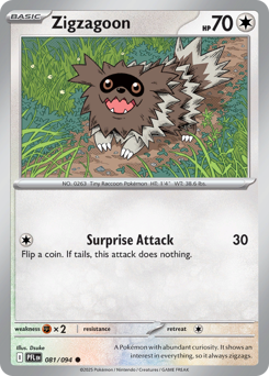 Zigzagoon — Phantasmal Flames