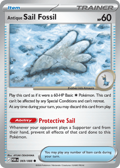 Antique Sail Fossil — Perfect Order