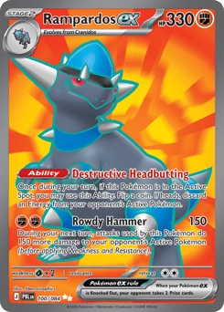 Rampardos ex — Pitch Black