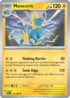 Manectric — Pitch Black