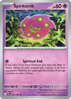 Spiritomb — Pitch Black