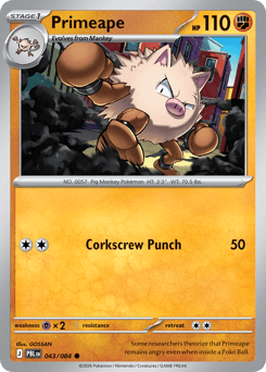 Primeape — Pitch Black