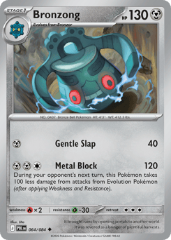 Bronzong — Pitch Black