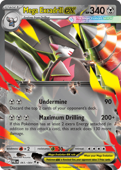 Mega Excadrill ex — Pitch Black