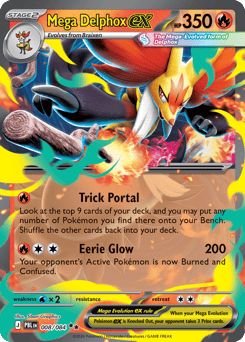 Mega Delphox ex — Pitch Black