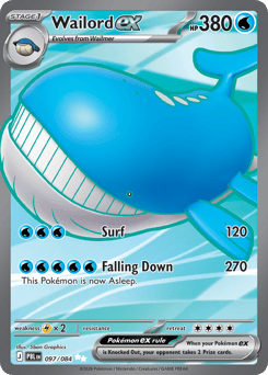 Wailord ex — Pitch Black