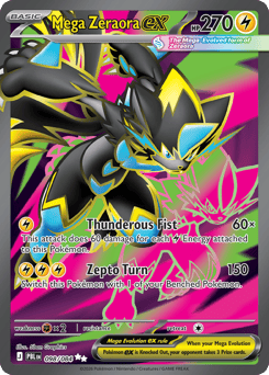 Mega Zeraora ex — Pitch Black