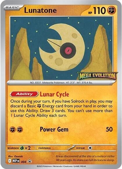 Lunatone — MEP Black Star Promos