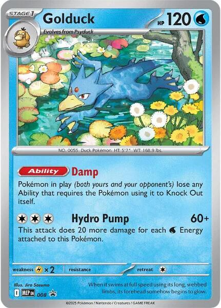 Golduck — MEP Black Star Promos