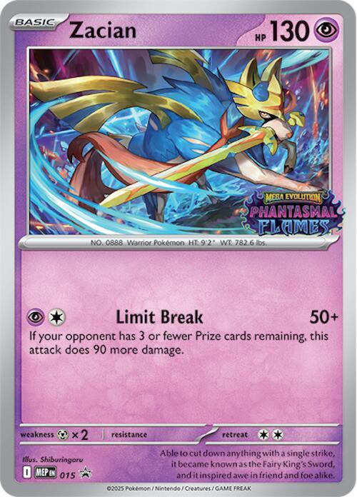 Zacian — MEP Black Star Promos