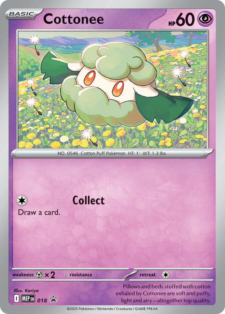 Cottonee — MEP Black Star Promos