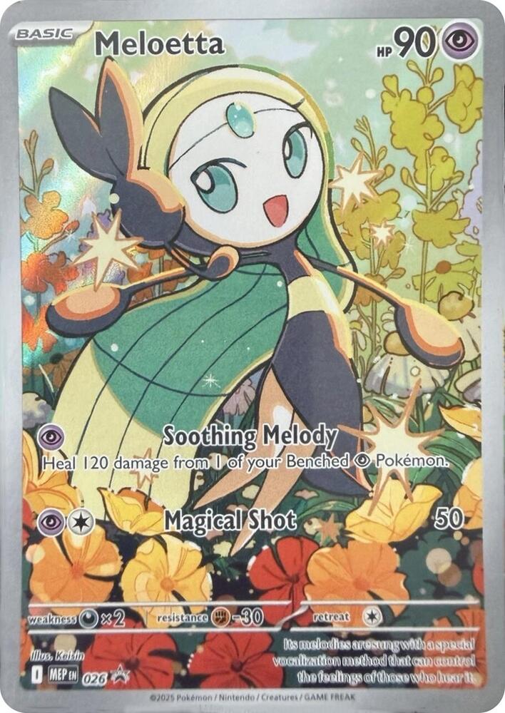 Meloetta — MEP Black Star Promos