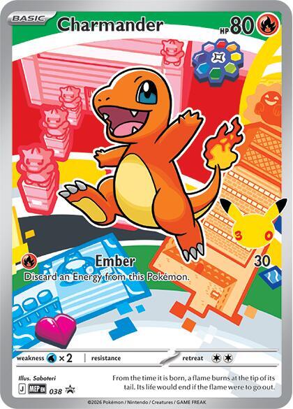 Charmander — MEP Black Star Promos