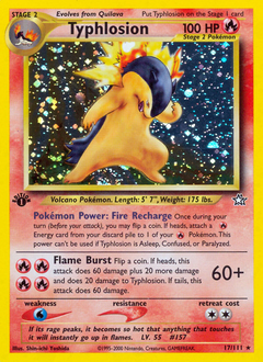 Typhlosion — Neo Genesis