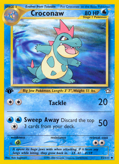 Croconaw — Neo Genesis