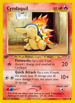Cyndaquil — Neo Genesis