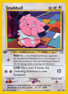 Snubbull — Neo Genesis