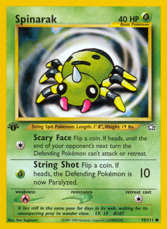 Spinarak — Neo Genesis